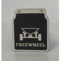 Spatlap met Freewheel-logo