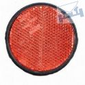 Zijreflector plak rond rood